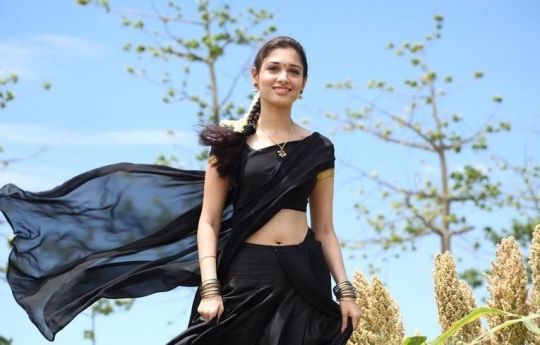 tamanna half saree from kanden kadhali